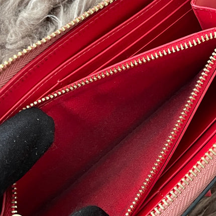 Preloved Authentic Christian Louboutin Panettone zip-around long wallet