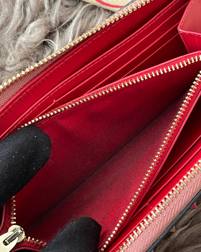 Preloved Authentic Christian Louboutin Panettone zip-around long wallet