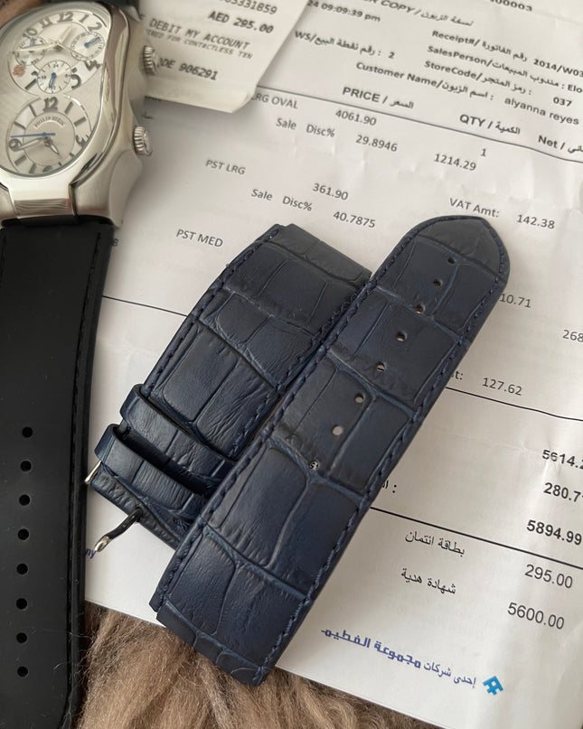 Preloved Authentic Rank A PHILIP STEIN MEN'S SIGNATURE MULTIFUNCTION QUARTZ WATCH w/extra strap