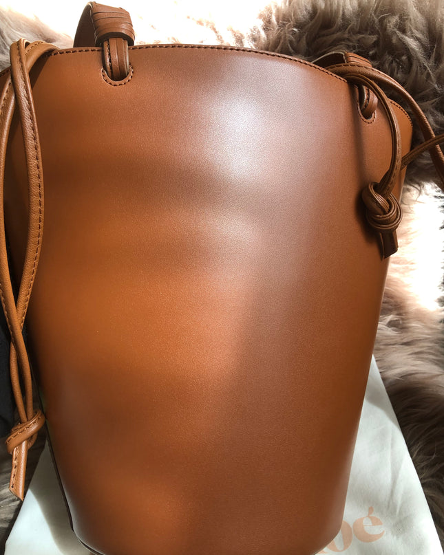 Preloved SEE BY CHLOÉ Cecilia Fringed Leather Bucket Bag