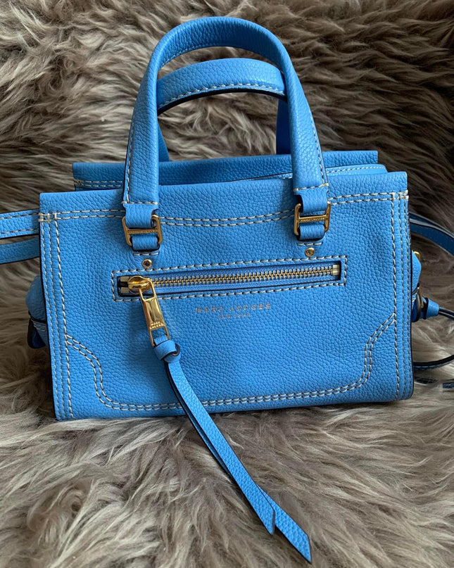 Marc Jacobs Mini Cruiser Satchel Bag in Coastal Blue