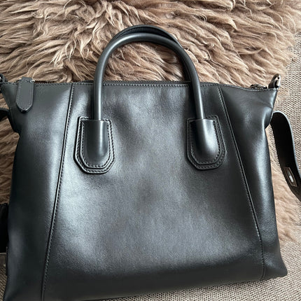 Preloved Authentic Givenchy Antigona Soft Small Bag Black Leather