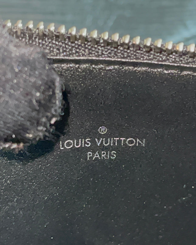 Preloved Authentic Louis Vuitton Félicie Pochette in Black Epi Leather