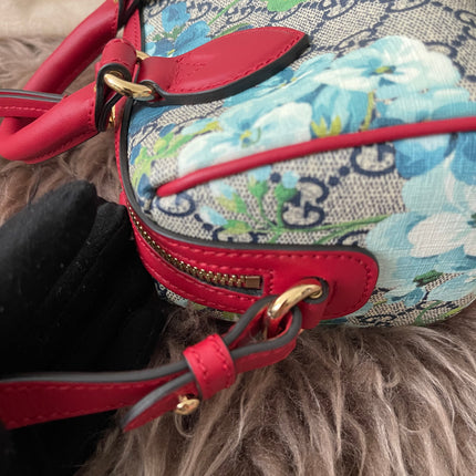 Preloved Authentic Gucci GG Blooms Mini Boston Bag