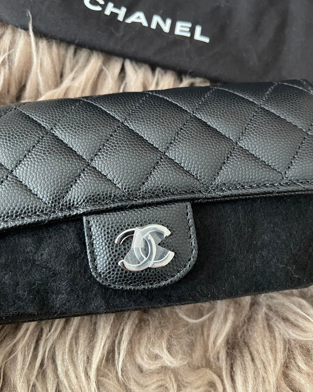 Preloved Authentic Chanel Glasses Case with Chain