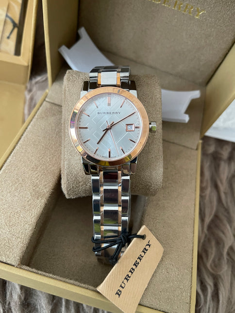Preloved Authentic Rank N Burberry The City BU9105 Swiss Quartz Watch (34 mm)