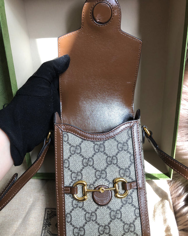 Preloved Gucci Horsebit 1955 mini bag
