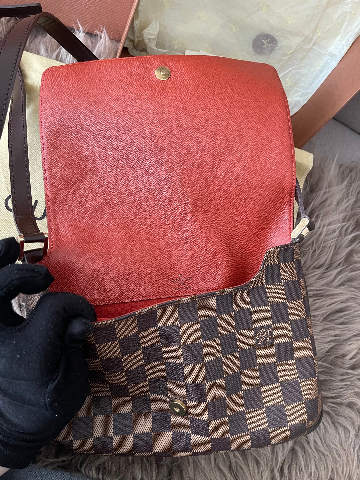 Preloved Authentic Louis Vuitton Damier Ebene Tango