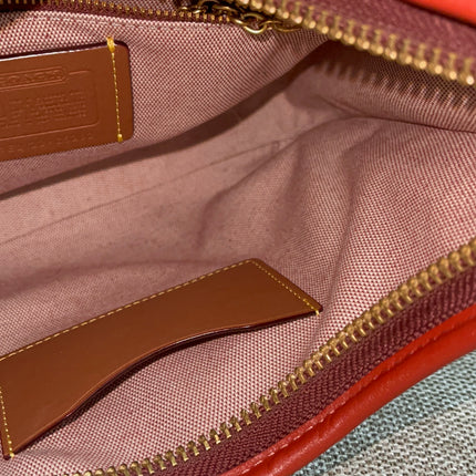 Preloved Authentic Coach Ergo Shoulder Bag in Deep Red