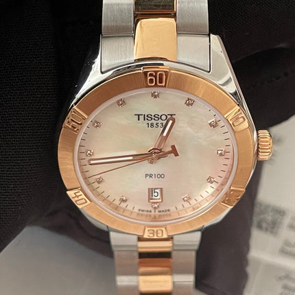 Preloved Authentic Tissot PR 100 Sport Chic 36mm