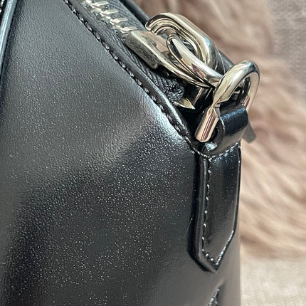 Preloved Authentic Givenchy Mini Antigona Bag Black Calf Leather