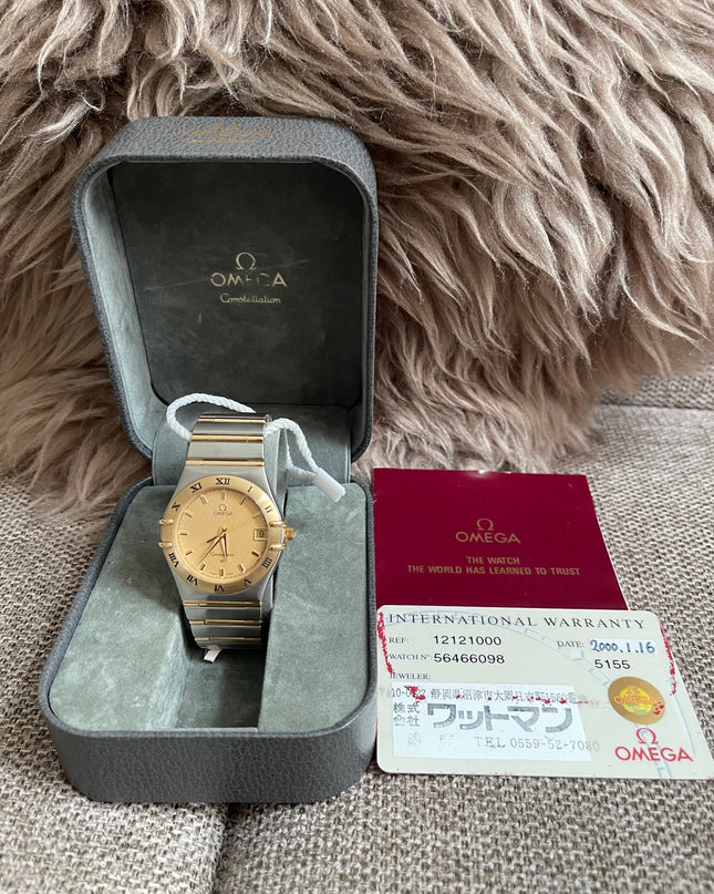 Preloved Authentic Omega Constellation Two-Tone 36mm