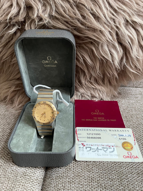 Preloved Authentic Omega Constellation Two-Tone 36mm