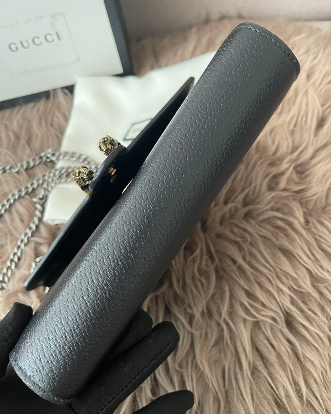 Preloved Authentic Gucci Dionysus Web Chain Wallet Leather Small crossbody bag