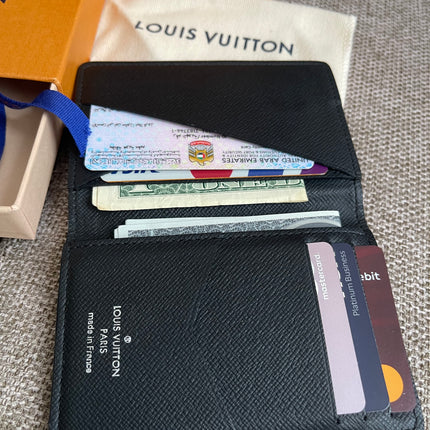 Preloved Authentic Louis Vuitton Slender Wallet in Monogram Eclipse