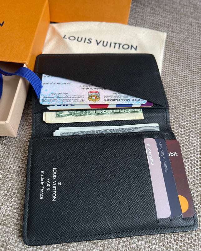 Preloved Authentic Louis Vuitton Slender Wallet in Monogram Eclipse