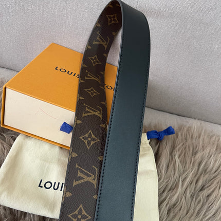 Brandnew LV Initials 40MM Reversible Belt SZ 95/38