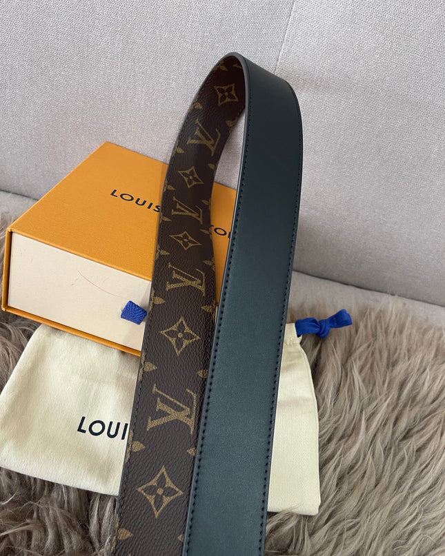 Brandnew LV Initials 40MM Reversible Belt SZ 95/38