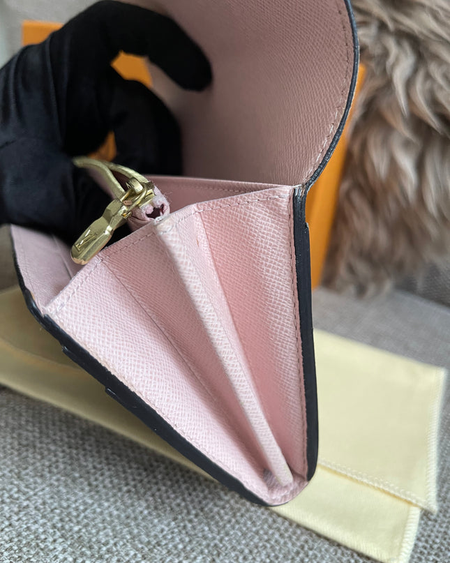 Preloved Authentic Louis Vuitton Sarah Wallet in Damier Ebene