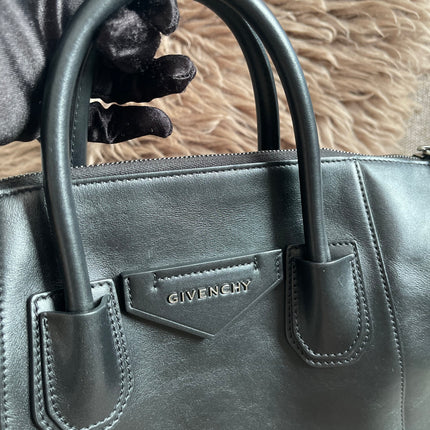 Preloved Authentic Givenchy Antigona Soft Small Bag Black Leather