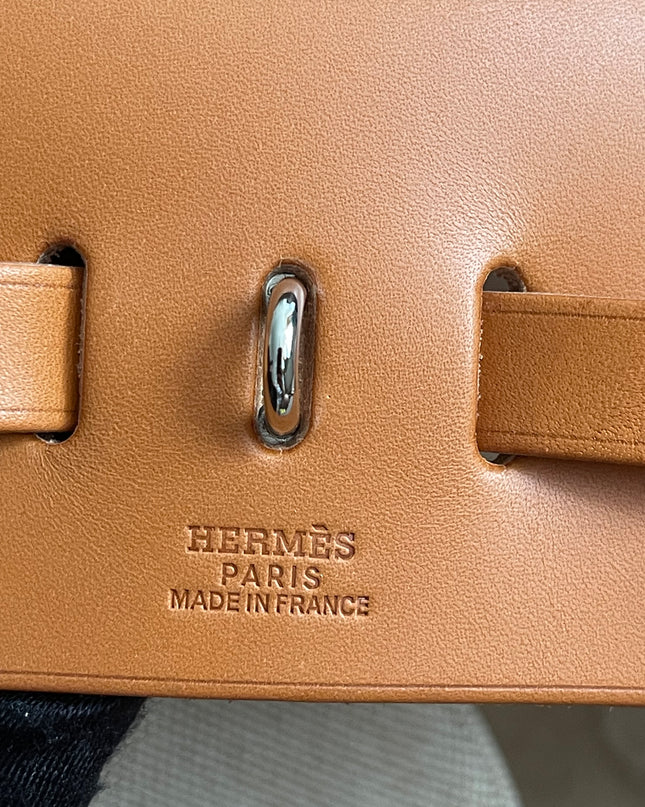 Preloved Authentic Hermes Herbag Zip
