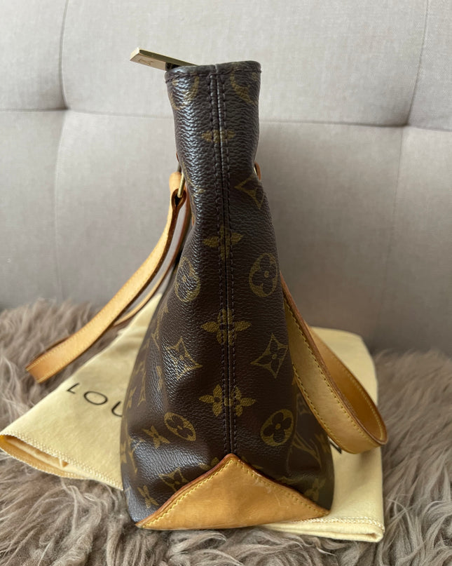 Preloved Authentic Louis Vuitton Cabas Piano Monogram Canvas tote bag