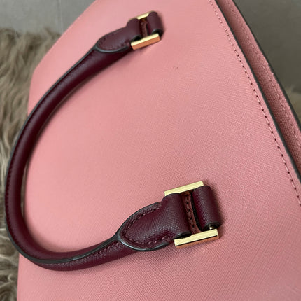 Preloved Authentic Michael Kors Selma Saffiano Leather Medium Satchel