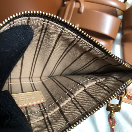 Preloved Louis Vuitton Monogram Neverfull Pouch