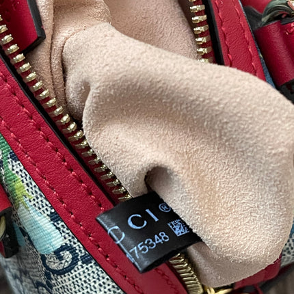Preloved Authentic Gucci GG Blooms Mini Boston Bag