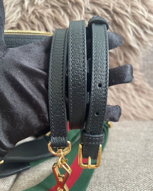Preloved Authentic Gucci x Adidas Horsebit 1955 Mini Bag