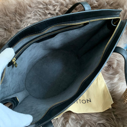 Louis Vuitton Black Epi Leather Saint Jacques PM Tote