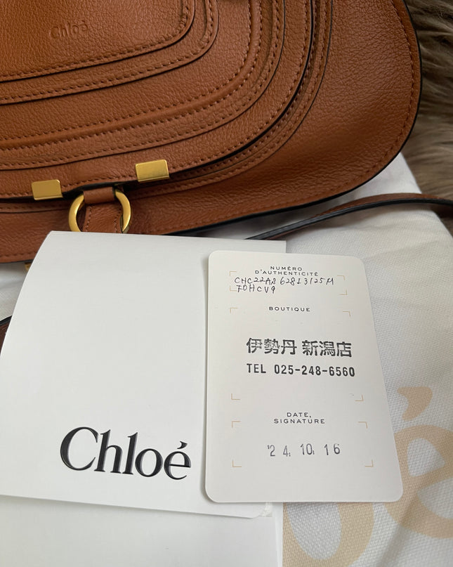 Unused Chloé Marcie Top-Handle Bag