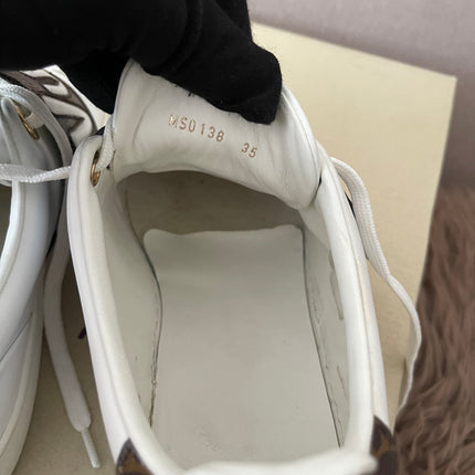 Preloved Authentic Louis Vuitton Frontrow sneakers sz35