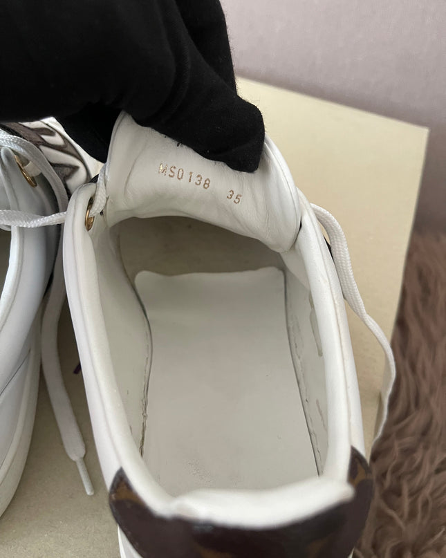 Preloved Authentic Louis Vuitton Frontrow sneakers sz35