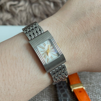 Preloved Authentic Boucheron Reflet Steel Watch with Interchangeable Straps