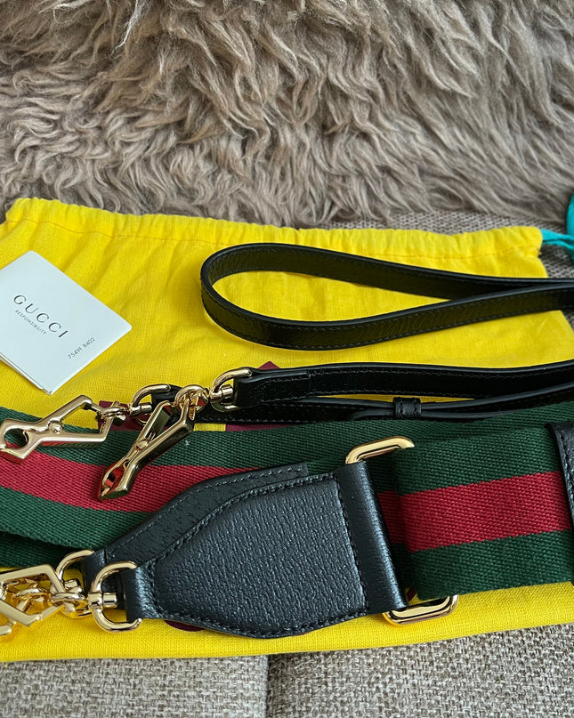 Preloved Authentic Gucci x Adidas Horsebit 1955 Mini Bag