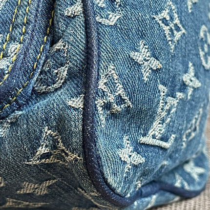 Preloved Authentic Louis Vuitton Neo Speedy Monogram Denim Handbag