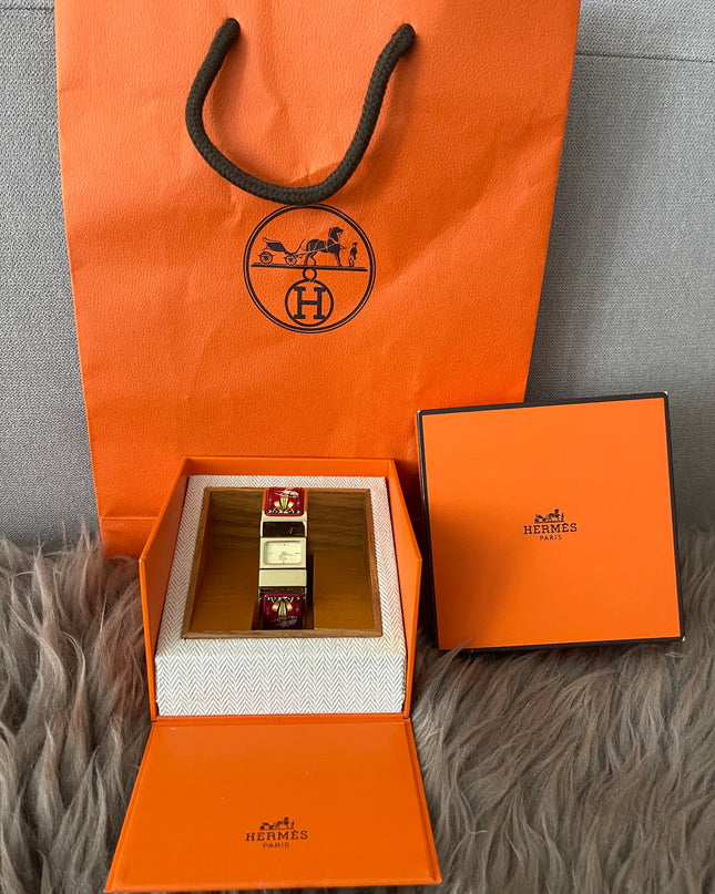 Preloved Authentic Hermès Loquet Watch