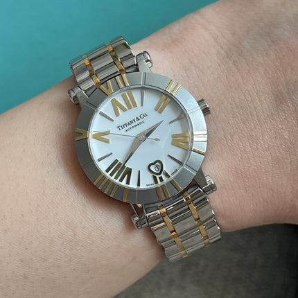 Preloved Authentic Tiffany & Co. Two-Tone Automatic Ladies Watch