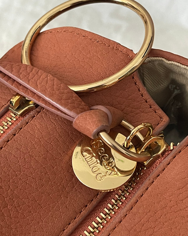 Preloved Authentic SEE BY CHLOE MIYA LEATHER 2WAY
