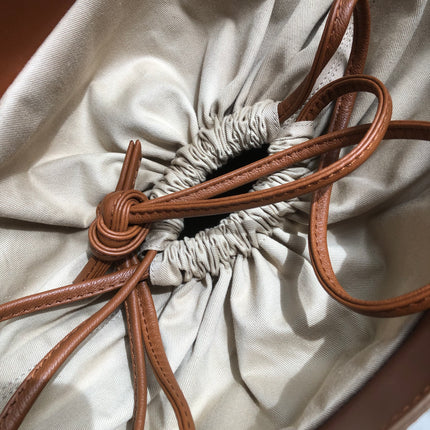 Preloved SEE BY CHLOÉ Cecilia Fringed Leather Bucket Bag