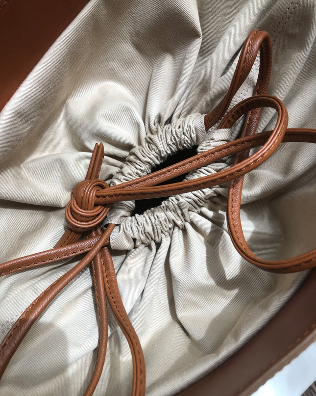 Preloved SEE BY CHLOÉ Cecilia Fringed Leather Bucket Bag