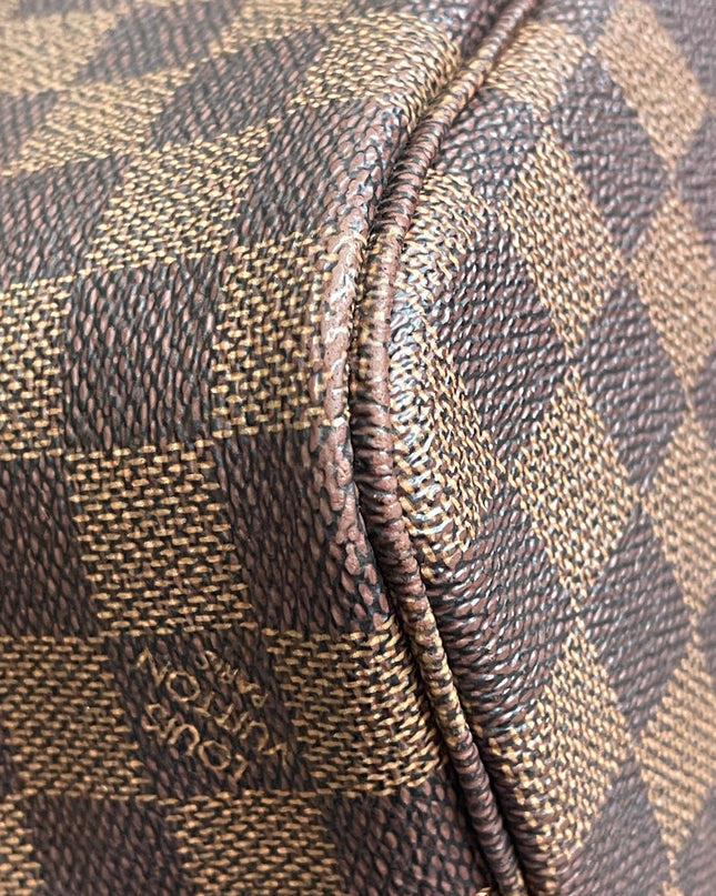 Preloved Authentic Louis Vuitton Neverfull PM — Damier Ebène Canvas
