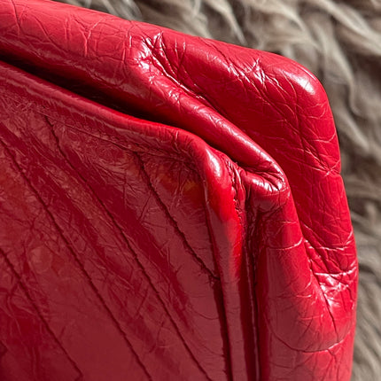 Preloved Authentic Saint Laurent Niki Baby Shoulder Bag — Red