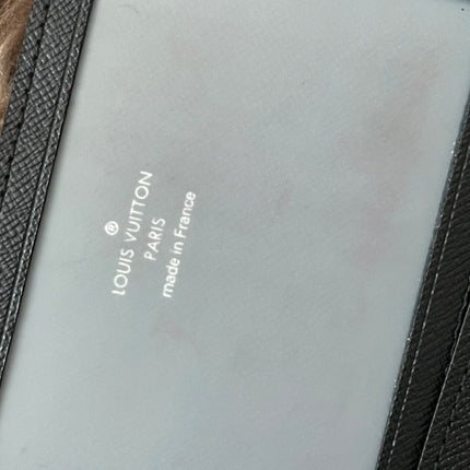 Preloved Authentic Rank A- Louis Vuitton Damier Graphite long wallet with removable insert