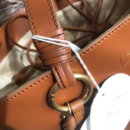 Preloved SEE BY CHLOÉ Cecilia Fringed Leather Bucket Bag