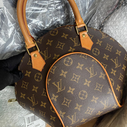 BIG DROP! Preloved Louis Vuitton 2000 Ellipse PM handbag w/provided strap