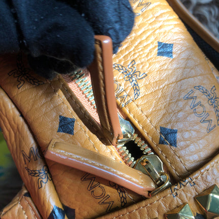 Preloved  MCM Stark Side Studs Backpack