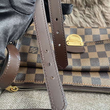 Preloved Authentic Louis Vuitton Ravello GM Damier Ebene Shoulder Bag