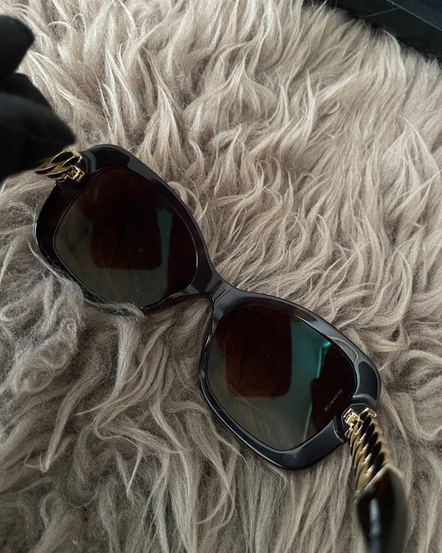Preloved Authentic Chanel Square Chain Sunglasses